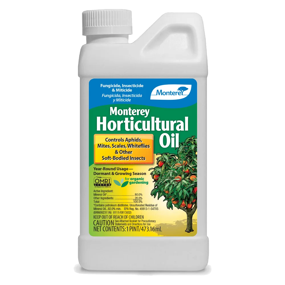 Monterey Horticultural Oil product label image